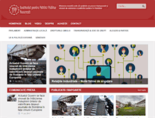 Tablet Screenshot of ipp.ro
